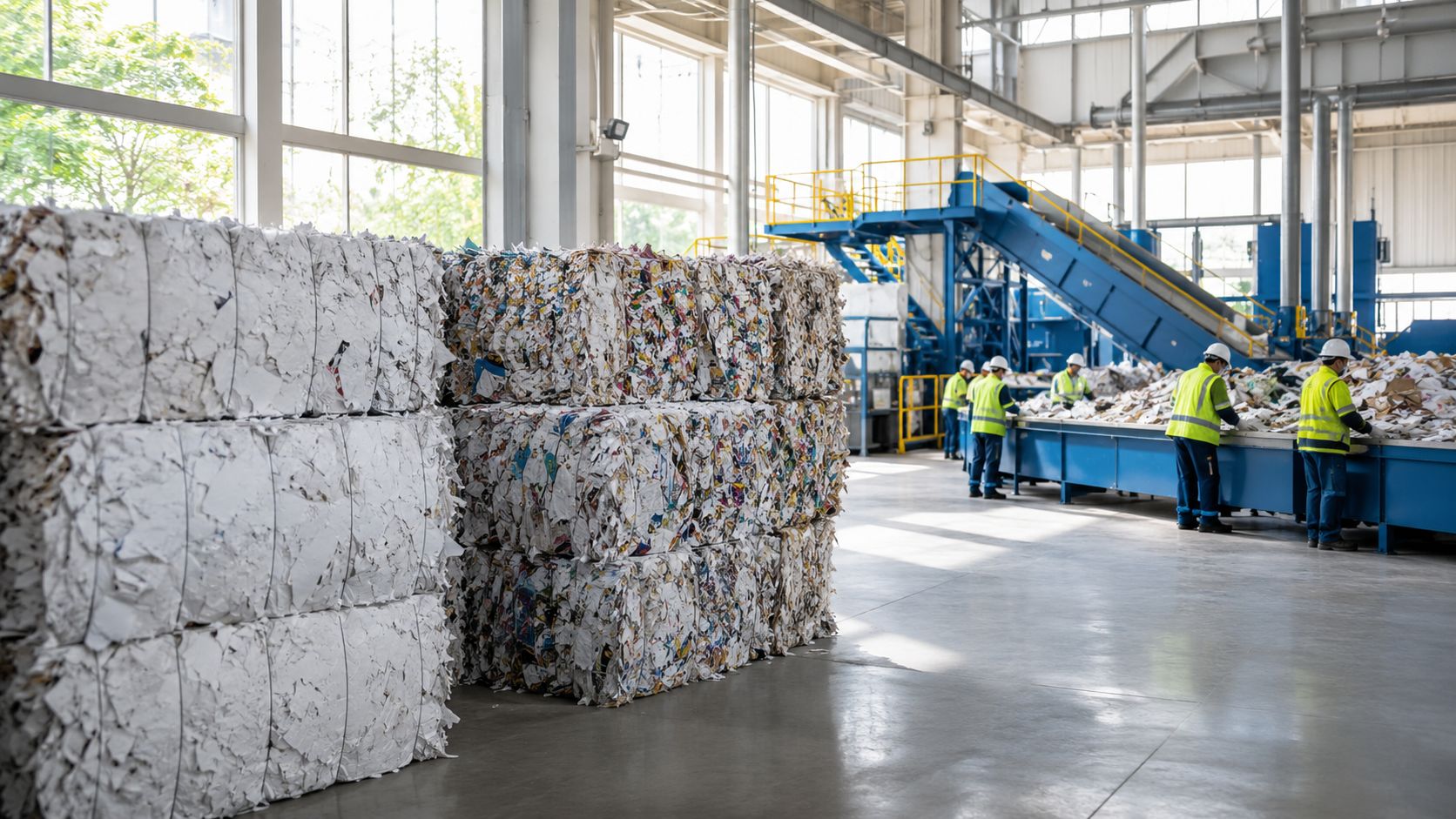 Recovered Paper Collection & Sorting